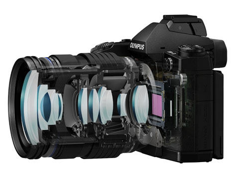 Olympus M.Zuiko Digital 40-150mm Pro schema ottico